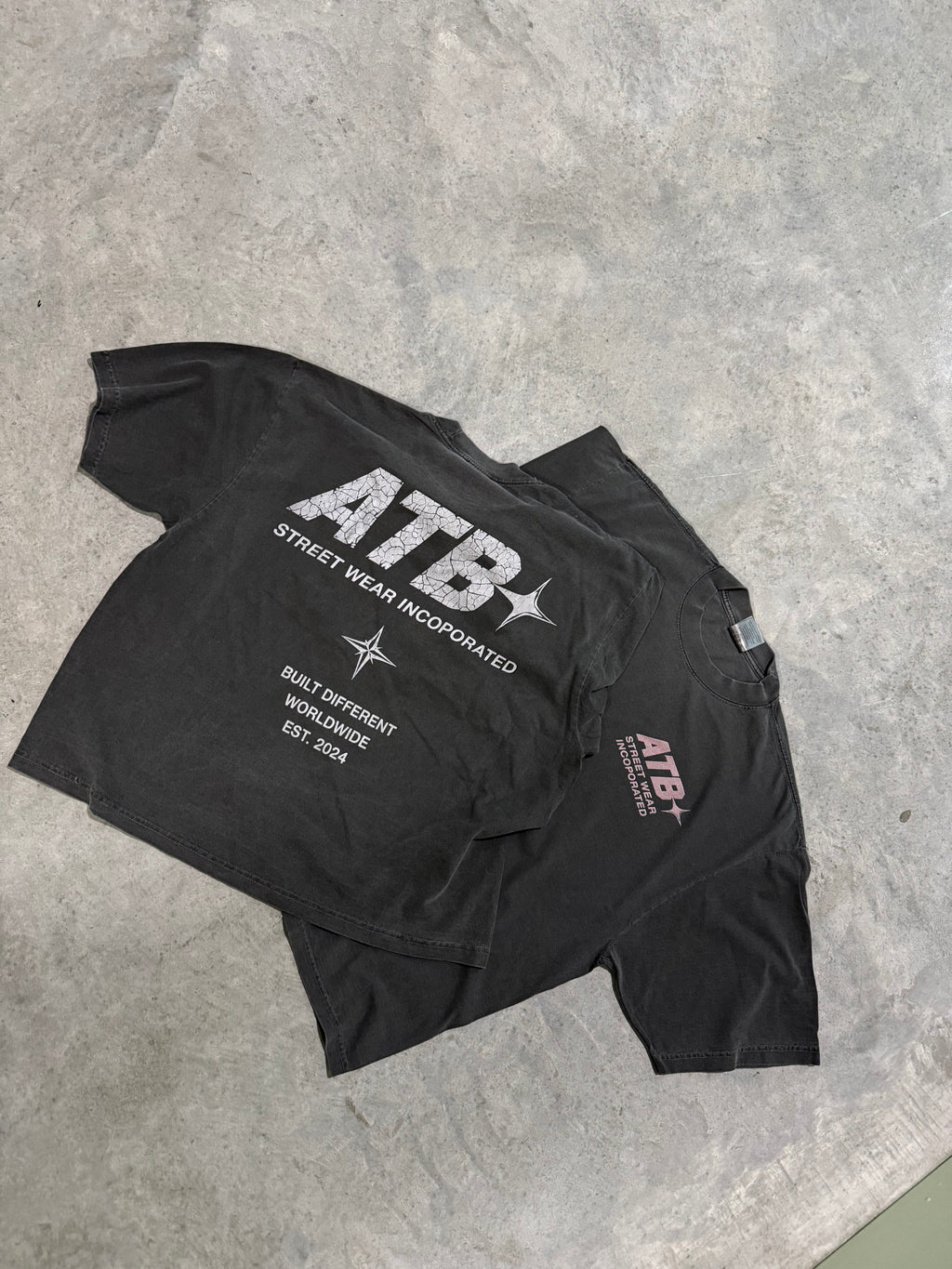 Grey Vintage Oversized Tee