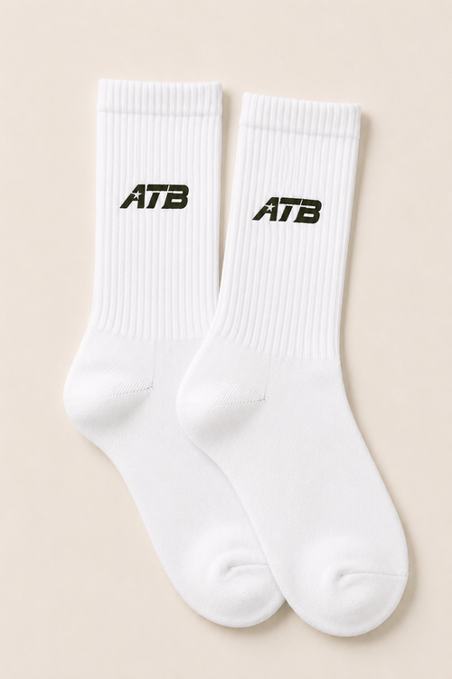 White ATB Long Socks