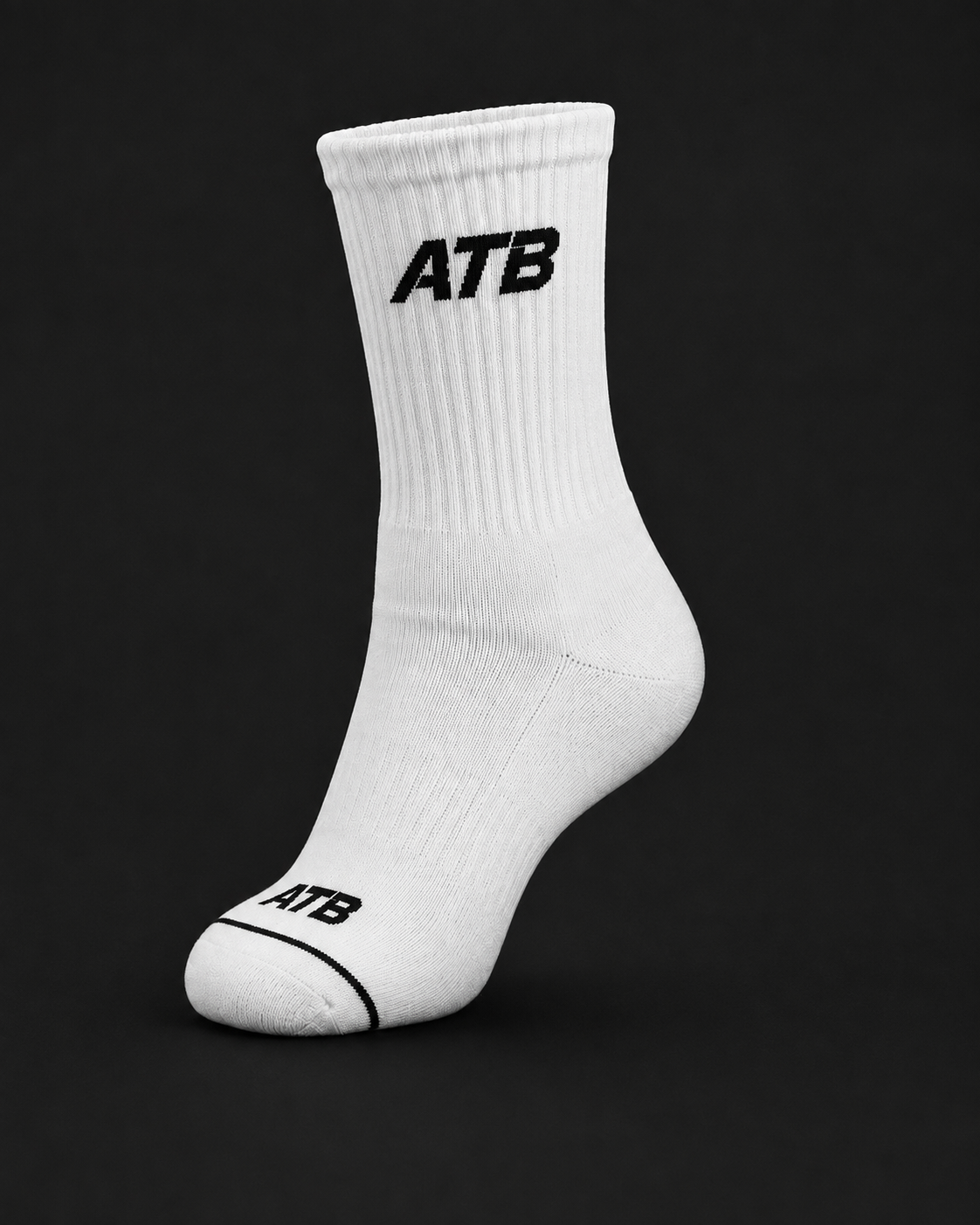 White ATB Socks